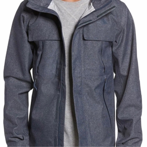 Kassler Field Jacket With Hood Mensgray 